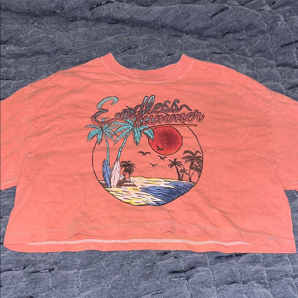 Endless Summer Graphic Crop Top